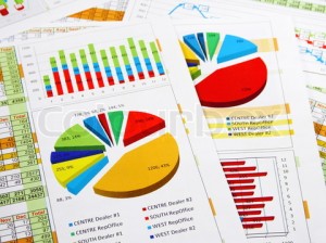 Sales Report in Graphs and Diagrams