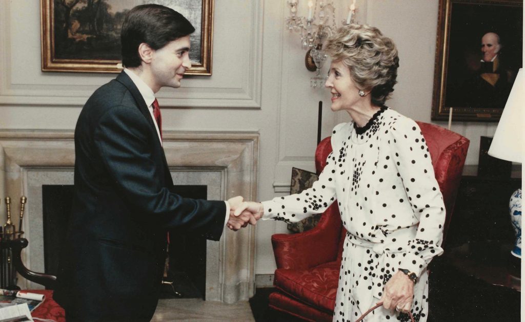 Glenn Plaskin Ghostwriter At The White House with Nancy Reagan